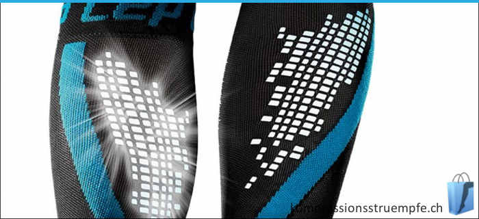 CEP NightTech Socks mit innovativen Reflektor-Dots